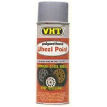 Vht VHT VHTSP187 11 oz Gloss Black Polyurethane Wheel Paint Aerosol Can VHTSP187